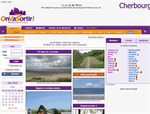 Tablet Screenshot of cherbourg.onvasortir.com