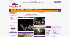 Desktop Screenshot of lorient.onvasortir.com