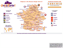 Tablet Screenshot of onvasortir.com