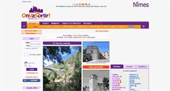Desktop Screenshot of nimes.onvasortir.com