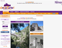 Tablet Screenshot of nimes.onvasortir.com