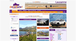 Desktop Screenshot of lausanne.onvasortir.com
