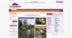 Desktop Screenshot of cholet.onvasortir.com