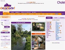 Tablet Screenshot of cholet.onvasortir.com