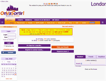 Tablet Screenshot of london.onvasortir.com