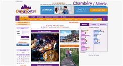Desktop Screenshot of chambery.onvasortir.com