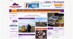 Desktop Screenshot of calais.onvasortir.com