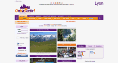 Desktop Screenshot of lyon.onvasortir.com