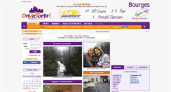 Desktop Screenshot of bourges.onvasortir.com