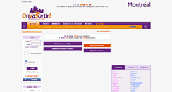 Desktop Screenshot of montreal.onvasortir.com