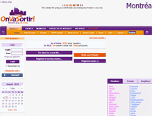 Tablet Screenshot of montreal.onvasortir.com